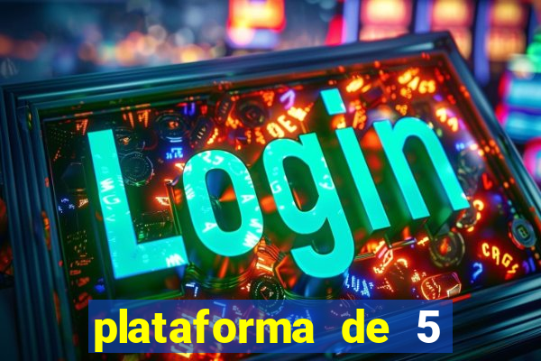 plataforma de 5 reais fortune tiger